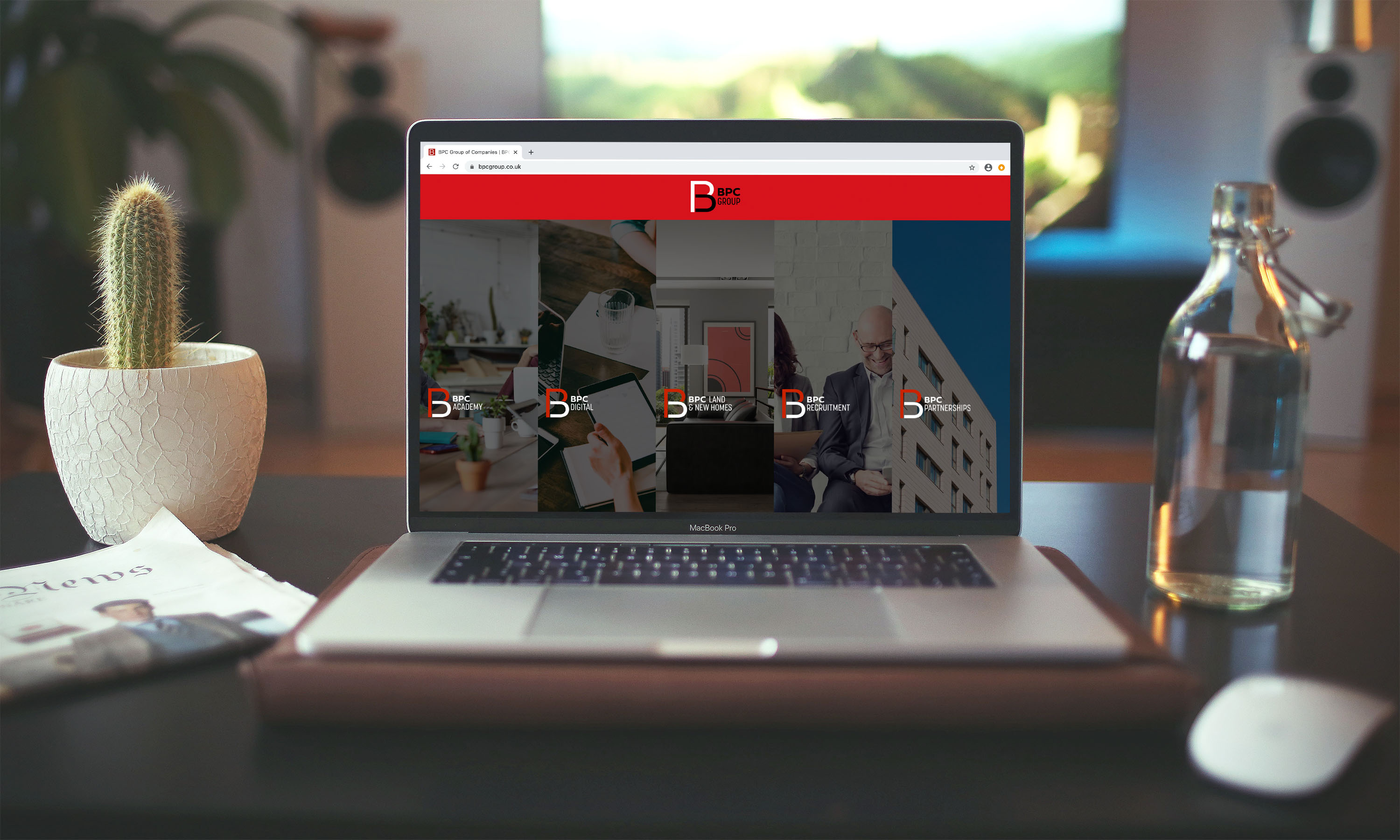 BPC Land & New Homes launches its brand new multifunctional website image